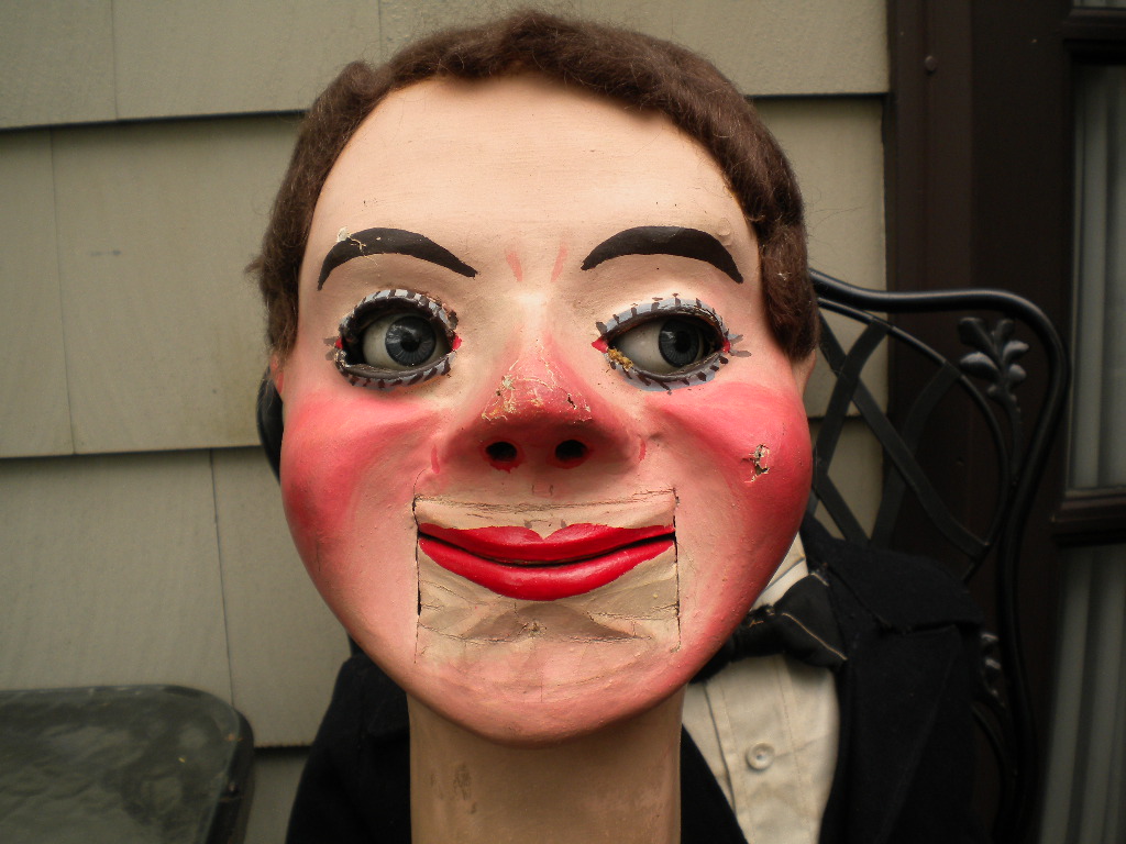 McQuisto's Wee George, a ventriloquist figure attributed to Alfred LeMare