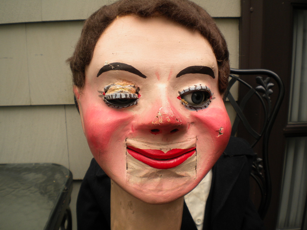 McQuisto's Wee George, a ventriloquist figure attributed to Alfred LeMare