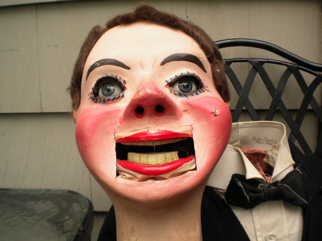 McQuisto's Wee George, a ventriloquist figure attributed to Alfred LeMare