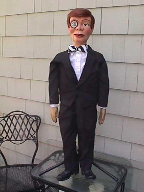 Pre Charlie Charlie, a ventriloquist figure attributed to Theodore Mack & Son