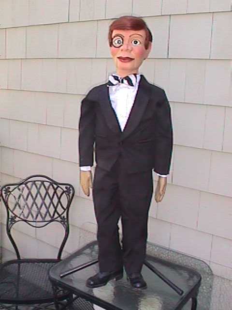 Pre Charlie Charlie, a ventriloquist figure attributed to Theodore Mack & Son
