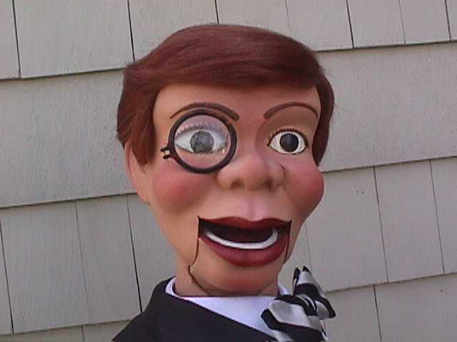 Pre Charlie Charlie, a ventriloquist figure attributed to Theodore Mack & Son