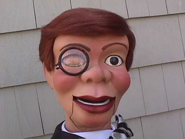 Pre Charlie Charlie, a ventriloquist figure attributed to Theodore Mack & Son