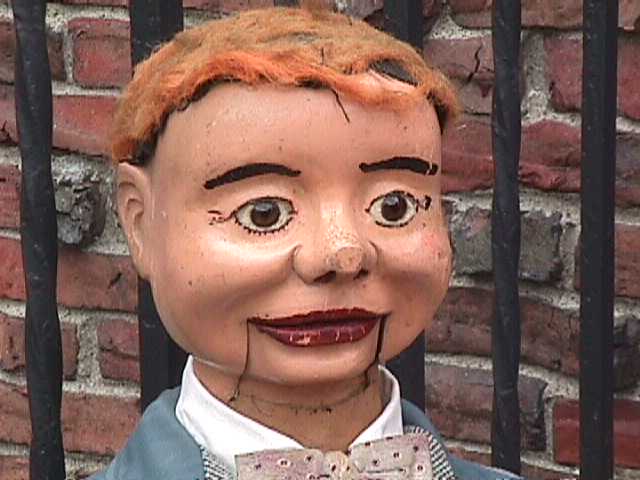 Frank Goldquist, a ventriloquist figure attributed to Theodore Mack & Son