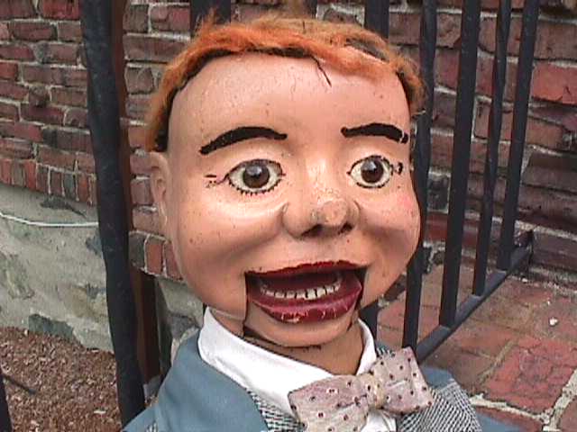 Frank Goldquist, a ventriloquist figure attributed to Theodore Mack & Son