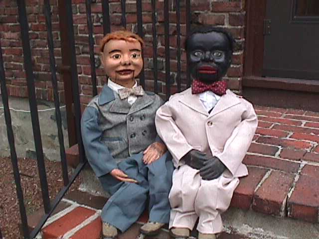 Frank Goldquist, a ventriloquist figure attributed to Theodore Mack & Son