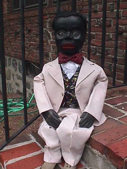 Frank Goldquist, a ventriloquist figure attributed to Theodore Mack & Son