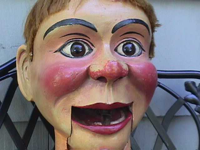 Great Theodore, a ventriloquist figure attributed to Theodore Mack & Son