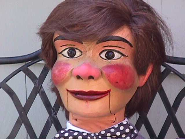 90% Original, a ventriloquist figure attributed to Theodore Mack & Son