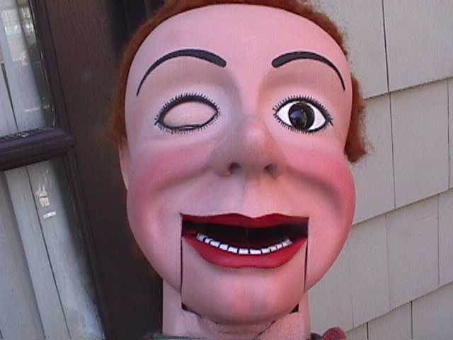 Prime Example, a ventriloquist figure attributed to Theodore Mack & Son