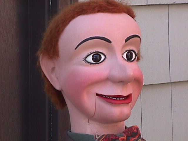 Prime Example, a ventriloquist figure attributed to Theodore Mack & Son