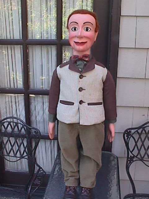 Prime Example, a ventriloquist figure attributed to Theodore Mack & Son