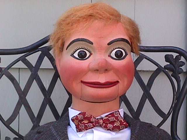 Pinxy, a ventriloquist figure attributed to Theodore Mack & Son