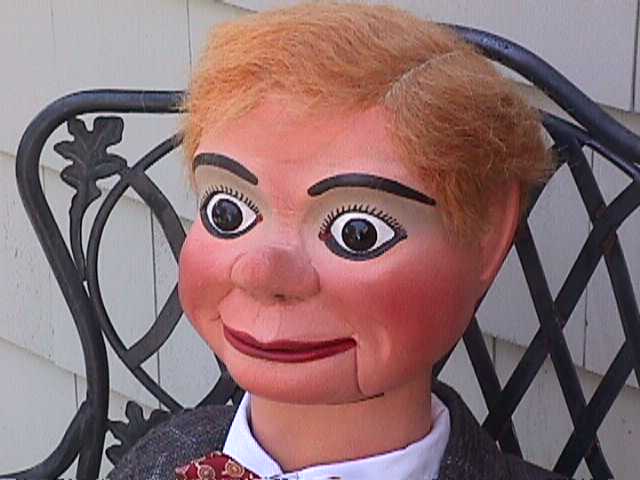 Pinxy, a ventriloquist figure attributed to Theodore Mack & Son
