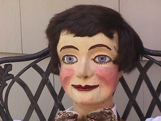 Early, a ventriloquist figure attributed to Theodore Mack & Son