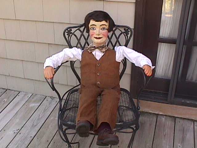 Early, a ventriloquist figure attributed to Theodore Mack & Son