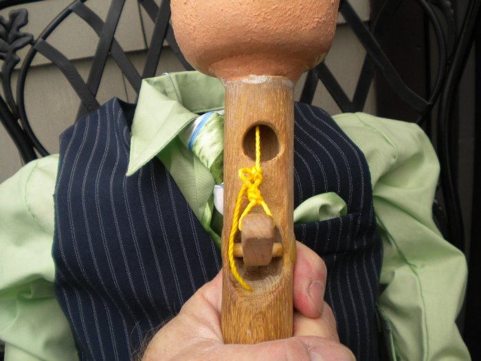 Manalli 01, a ventriloquist figure attributed to James Manalli
