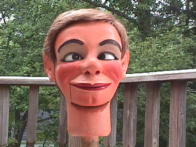 Loaded, a ventriloquist figure attributed to Frank Marshall