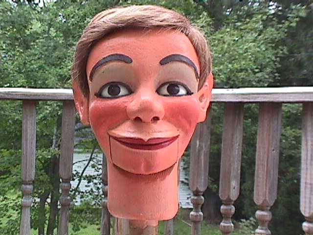 Loaded, a ventriloquist figure attributed to Frank Marshall