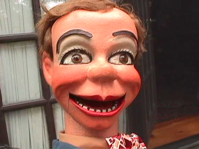 Premier Example of a Nosey, a ventriloquist figure attributed to Frank Marshall