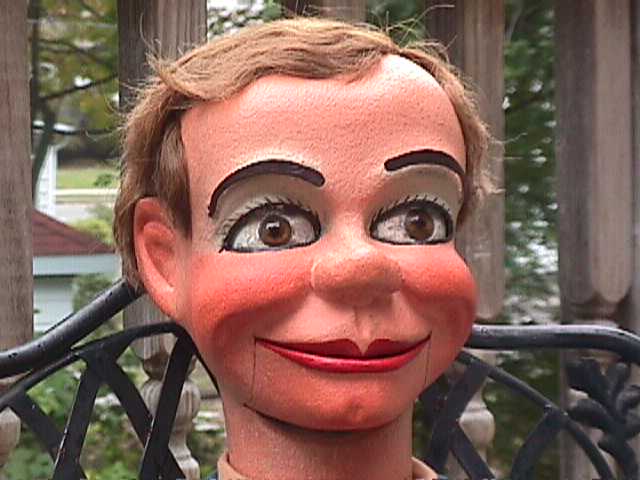 Premier Example of a Nosey, a ventriloquist figure attributed to Frank Marshall
