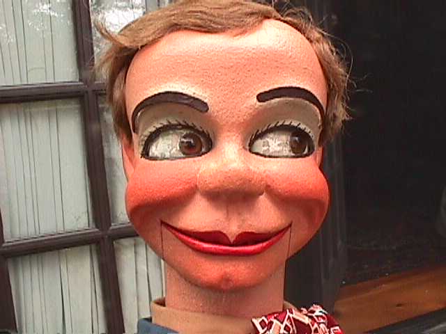Premier Example of a Nosey, a ventriloquist figure attributed to Frank Marshall