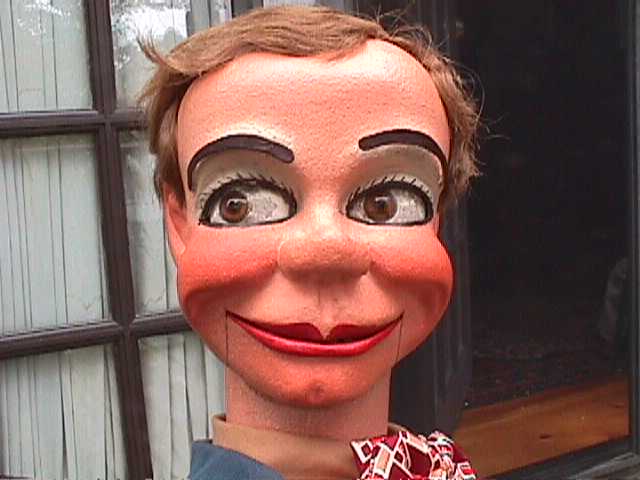Premier Example of a Nosey, a ventriloquist figure attributed to Frank Marshall