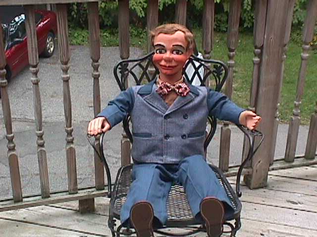 Premier Example of a Nosey, a ventriloquist figure attributed to Frank Marshall