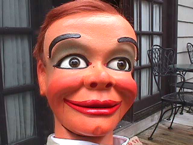Another Nosey, a ventriloquist figure attributed to Frank Marshall
