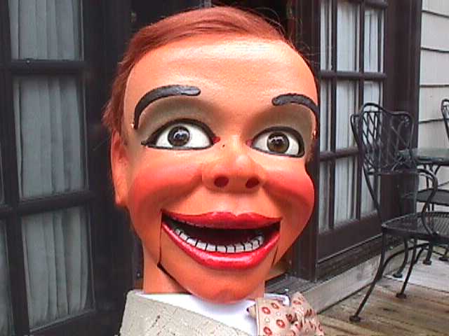 Another Nosey, a ventriloquist figure attributed to Frank Marshall