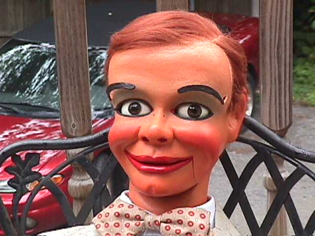 Another Nosey, a ventriloquist figure attributed to Frank Marshall