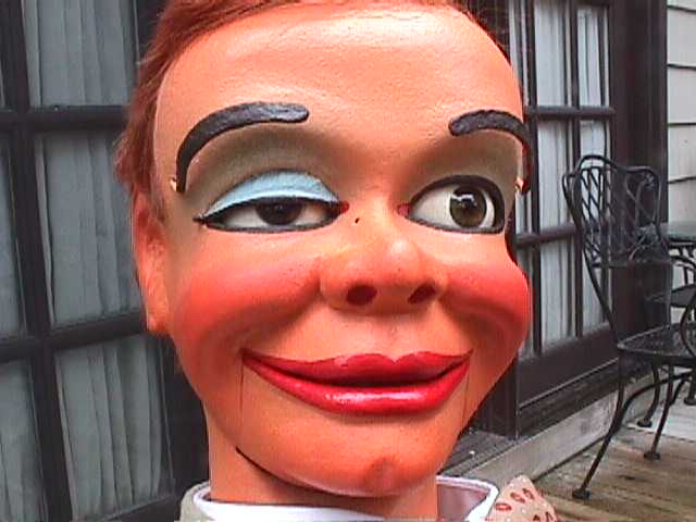 Another Nosey, a ventriloquist figure attributed to Frank Marshall