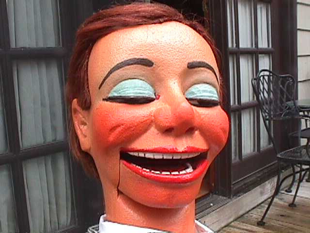 Happy Guy, a ventriloquist figure attributed to Frank Marshall
