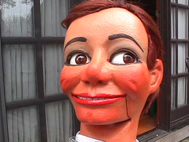 Happy Guy, a ventriloquist figure attributed to Frank Marshall