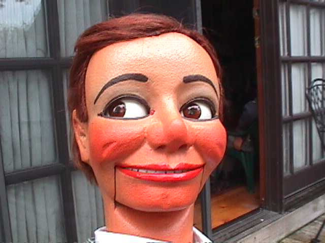 Happy Guy, a ventriloquist figure attributed to Frank Marshall