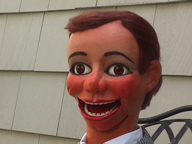 Happy Guy, a ventriloquist figure attributed to Frank Marshall