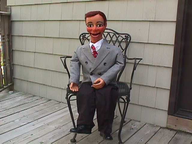 Happy Guy, a ventriloquist figure attributed to Frank Marshall