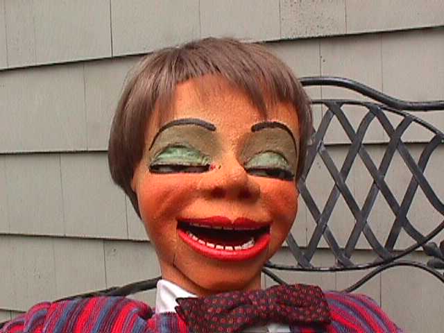 Ricky Tik, a ventriloquist figure attributed to Frank Marshall
