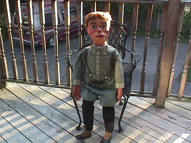 1930's Original, a ventriloquist figure attributed to Frank Marshall