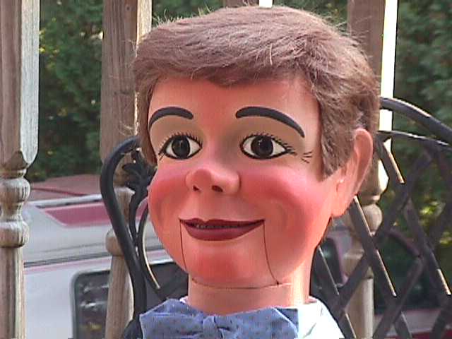 Completely Restored, a ventriloquist figure attributed to Frank Marshall