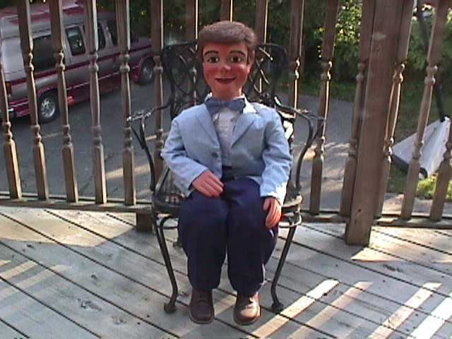 Completely Restored, a ventriloquist figure attributed to Frank Marshall