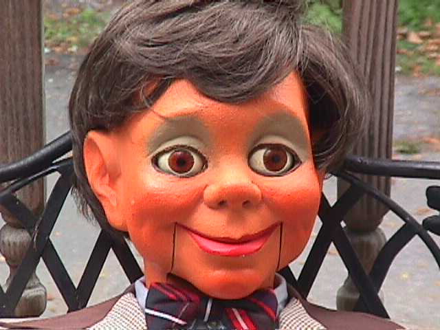 Work In Progress, a ventriloquist figure attributed to Frank Marshall