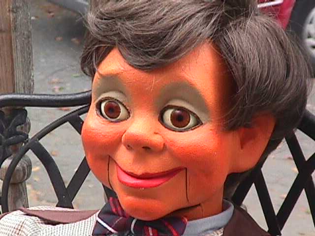 Work In Progress, a ventriloquist figure attributed to Frank Marshall