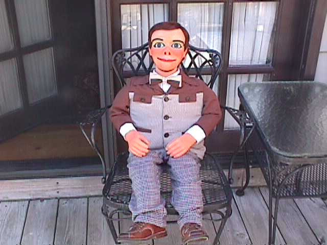 1952 Nosey, a ventriloquist figure attributed to Frank Marshall