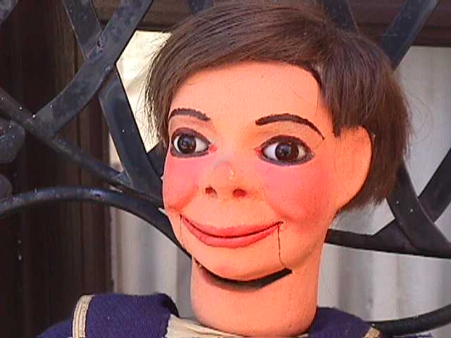 Tommy Knot, a ventriloquist figure attributed to Frank Marshall