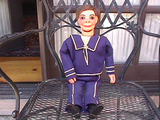 Tommy Knot, a ventriloquist figure attributed to Frank Marshall