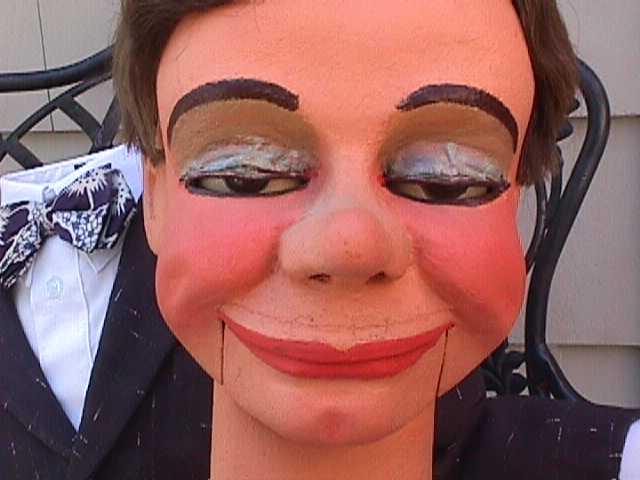 Archie, a ventriloquist figure attributed to Frank Marshall