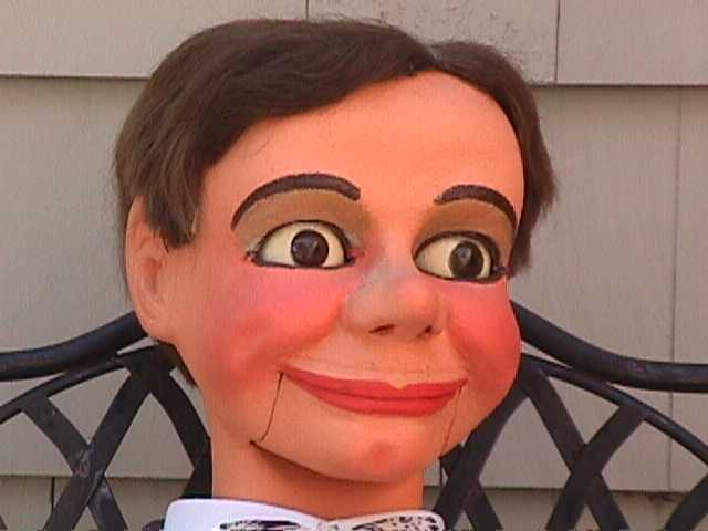 Archie, a ventriloquist figure attributed to Frank Marshall