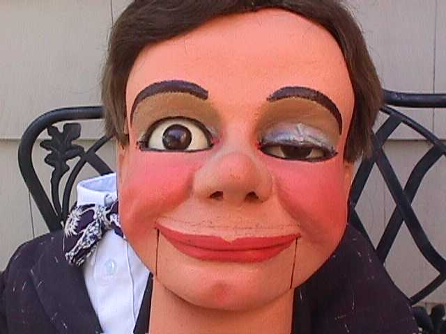 Archie, a ventriloquist figure attributed to Frank Marshall