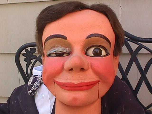 Archie, a ventriloquist figure attributed to Frank Marshall